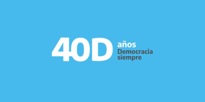 DEMOCRACIA, 40 ANIVERSARIO DE LA DEMOCRACIA, ALFONSIN, KICHNER, SAN JOSÉ DE METÁN