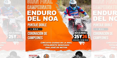 GRAN FINAL CAMPEONATO ARGENTINO DE ENDURO, DEPORTES, SAN JSOÉ DE METÁN.