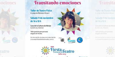 TALLER DE TEATRO, CULTURA, SAN JOSÉ DE METÁN