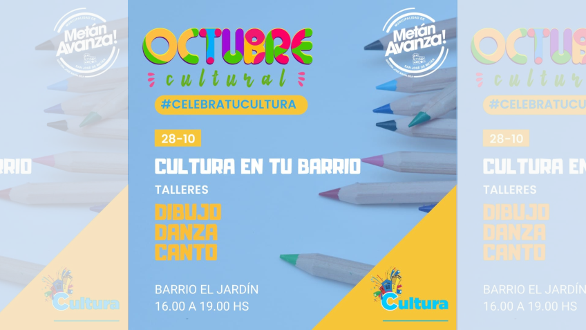 CELEBRA TU CULTURA, CULTURA METÁN, INTENDENCIA JOSÉ MARÍA ISSA