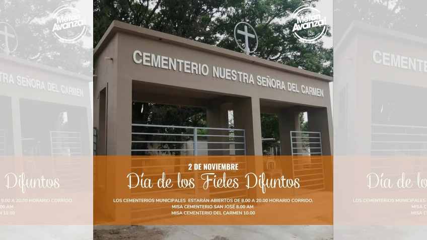 DIA DE LOS FIELES DIFUNTOS, CEMENTERIO DEL CARMEN, CEMENTERIO SAN JOSÉ, CEMENTERIO DEL PARQUE