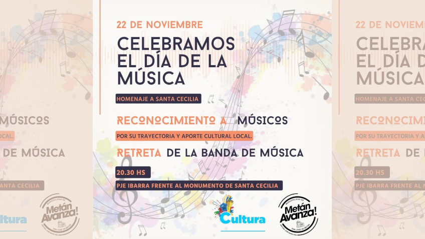 DIA DE LA MUSICA, CANCIONES, SAN JOSÉ DE METÁN