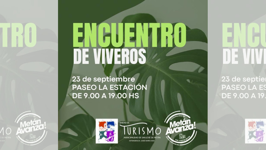 ENCUENTRO DE VIVEROS, SAN JOSÉ DE METÁN, GESTIÓN ISSA