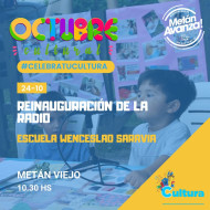 CELEBRA TU CULTURA, CULTURA METÁN, INTENDENCIA JOSÉ MARÍA ISSA